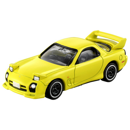 Tomica Premium Unlimited 1/64  12 Initial D Mazda RX-7 (Keisuke Takahashi) Yellow