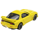 Tomica Premium Unlimited 1/64  12 Initial D Mazda RX-7 (Keisuke Takahashi) Yellow