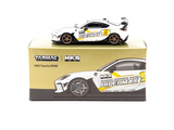 Tarmac Works Global64 1/64 HKS Toyota GR86 White