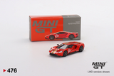 Mini GT 1/64 Ford GT Alan Mann Heritage Edition Red