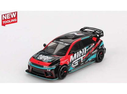 Mini GT 1/64 Hyundai Ioniq 5 N Mini GT RS-01T 2025 Tokyo Auto Salon Black - MGT01098