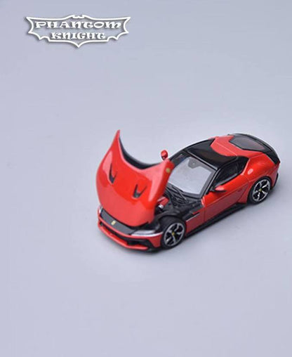 Phantom Knight 1/64 12 Cilindri Ferrari Red - PK-64-1304