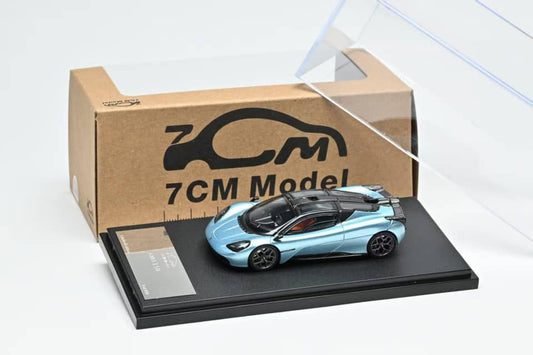 7CM Model 1/64 Gordon Murray Automotive GMA T.50 Blue