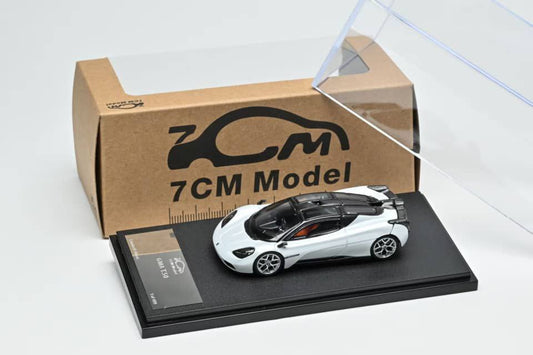 7CM Model 1/64 Gordon Murray Automotive GMA T.50 White