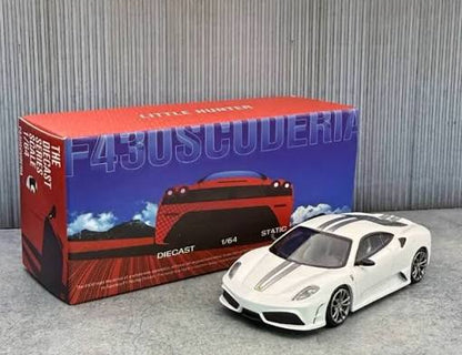 Little Hunter 1/64 Ferrari F430 Scuderia White - Damaged Box