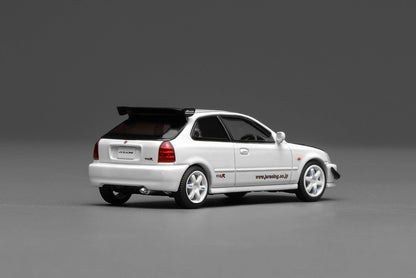 Motorhelix 1/64 Honda Civic Type R (EK9) White Standard Box - M65029