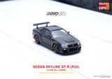 Inno64 1/64 Nissan Skyline GT-R (R34) Z-Tune Full Carbon Malaysia Diecast Expo 2023 Event Edition Black