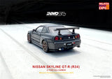 Inno64 1/64 Nissan Skyline GT-R (R34) Z-Tune Full Carbon Malaysia Diecast Expo 2023 Event Edition Black