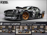 1/64 Street Warrior 1965 Ford Mustang Hoonicorn RTR Black