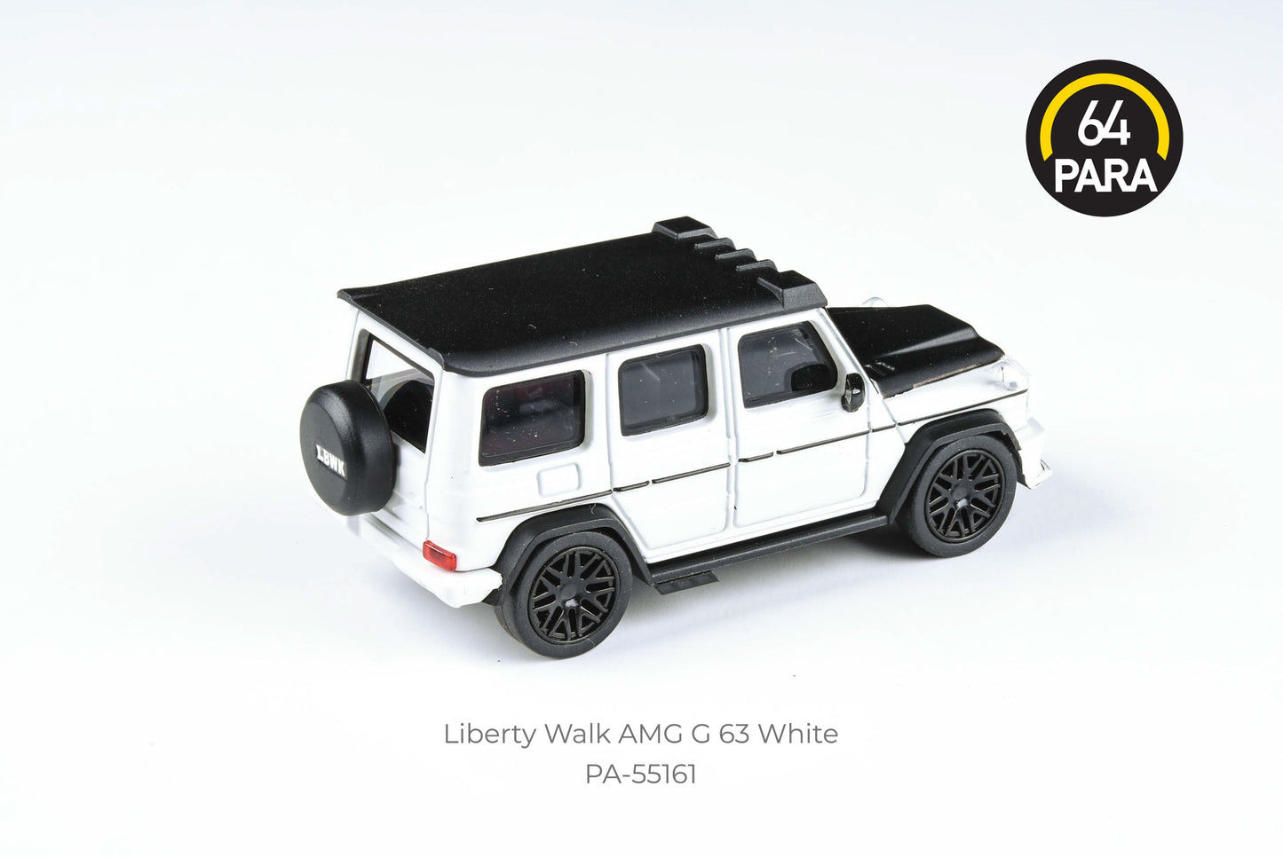 Para64 1/64 Liberty Walk Mercedes-AMG G 63 White