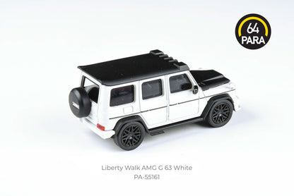 Para64 1/64 Liberty Walk Mercedes-AMG G 63 White