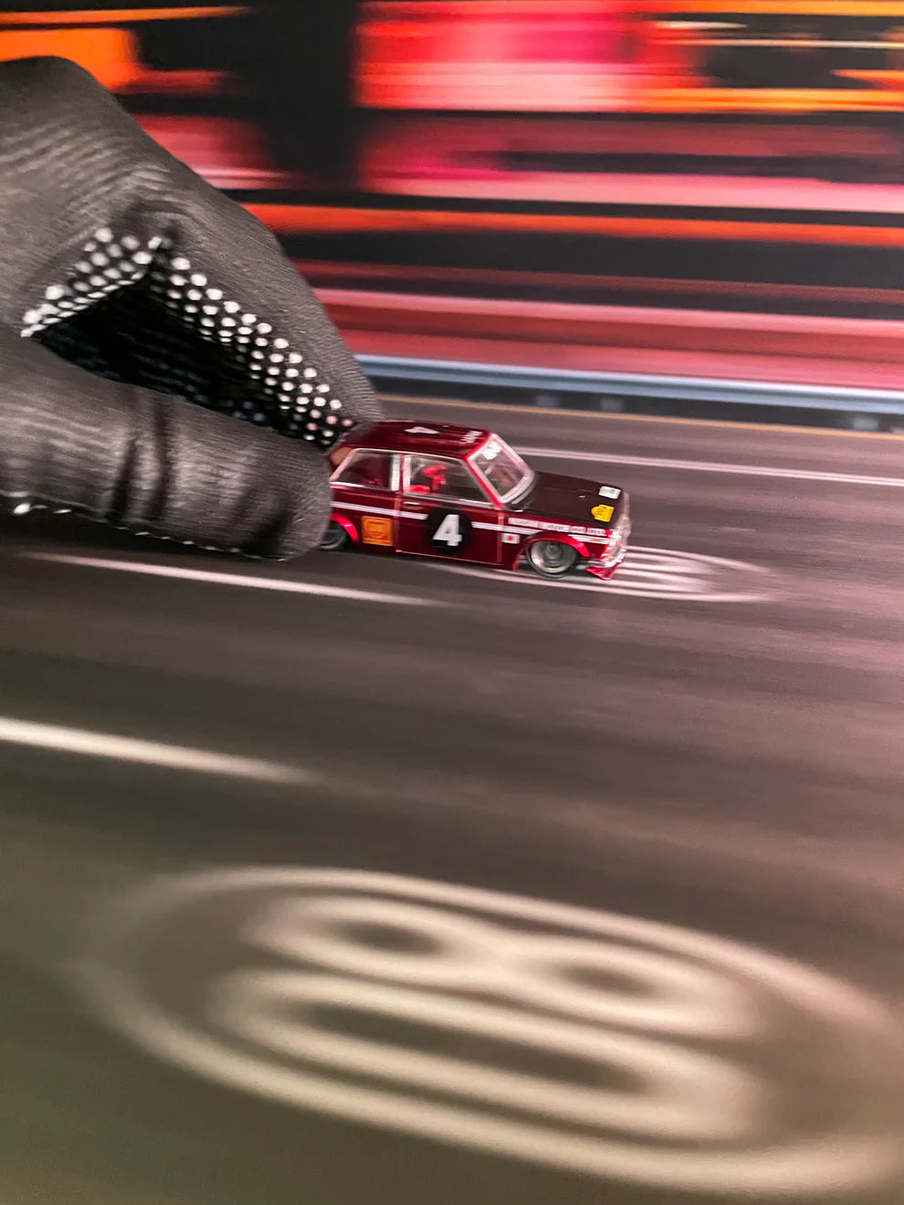 TurboPads 1/64  Blur City Mat Diorama (Background Only)