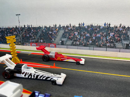 TurboPads 1/64 Drag Strip Mat Diorama (Background Only)