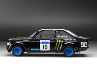 1/18 Sunstar Ford Escort RS 1800 #10 Ken Block/A. Gelsomino Colin Mcrae Forest Stages 2008 Black