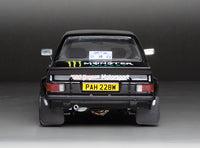 1/18 Sunstar Ford Escort RS 1800 #10 Ken Block/A. Gelsomino Colin Mcrae Forest Stages 2008 Black