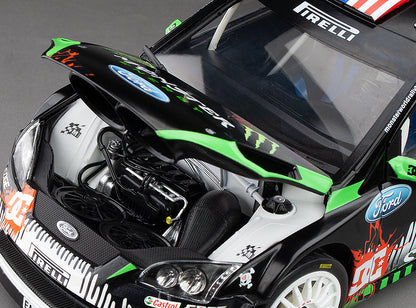 1/18 Sunstar Ford Focus RS WRC 2010 Rallyday Show At Castle Combe Circuit Ken Block Black - Damaged Box