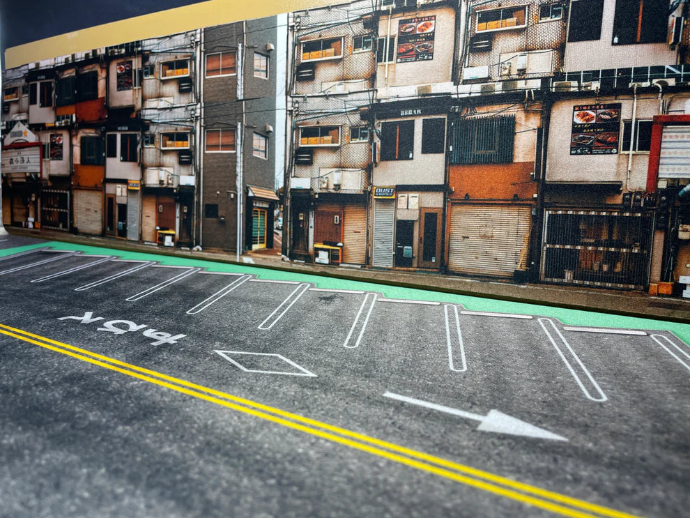 TurboPads 1/64 Tokyo wall Mat Diorama (Background Only)