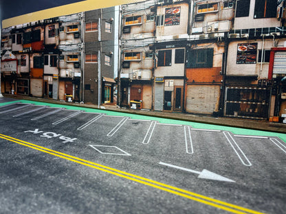 TurboPads 1/64 Tokyo wall Mat Diorama (Background Only)