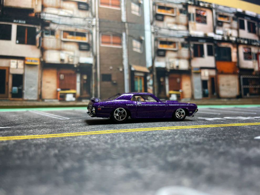 TurboPads 1/64 Tokyo wall Mat Diorama (Background Only)