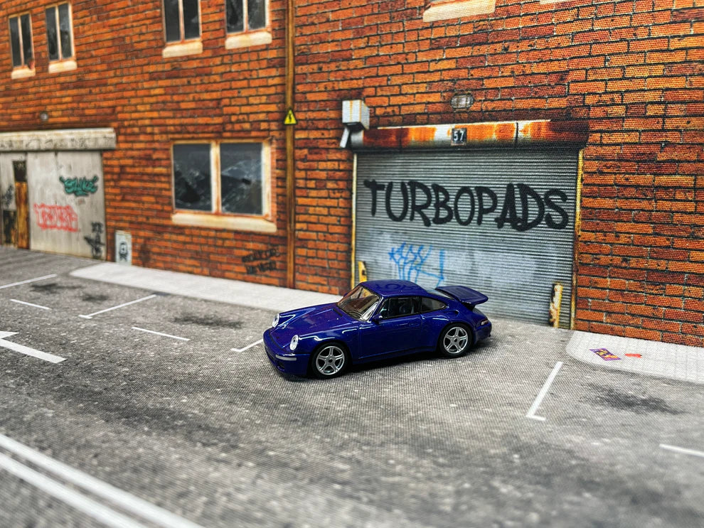TurboPads 1/64 Pared Detroit Mat Diorama (Background Only)