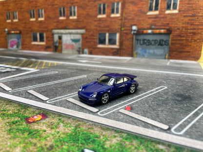 TurboPads 1/64 Pared Detroit Mat Diorama (Background Only)