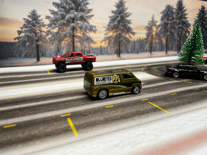 TurboPads 1/64 Winter Edition Mat Diorama (Background Only)