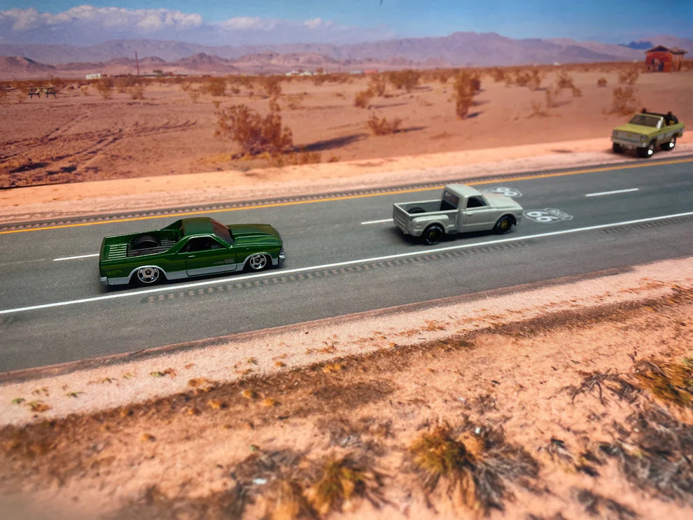 TurboPads 1/64 Mojave Mat Diorama (Background Only)