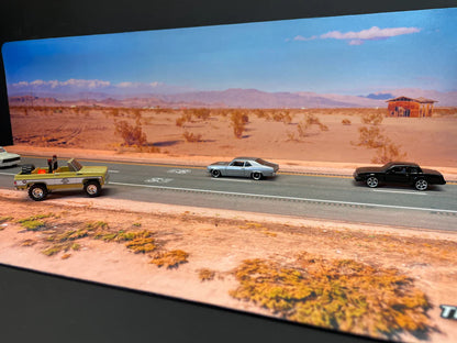 TurboPads 1/64 Mojave Mat Diorama (Background Only)
