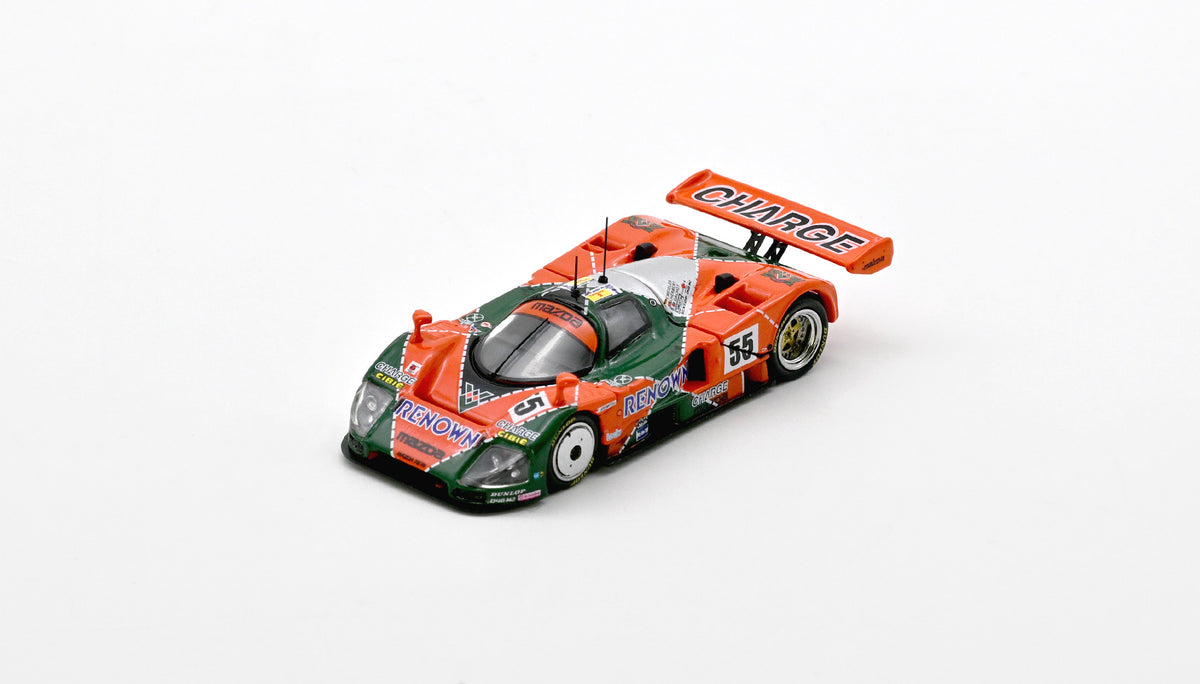 Inno64 1/64 Mazda 787B Winner At 24 Hours Le Mans 1991 Green/ Orange - IN64-787B-LM91W