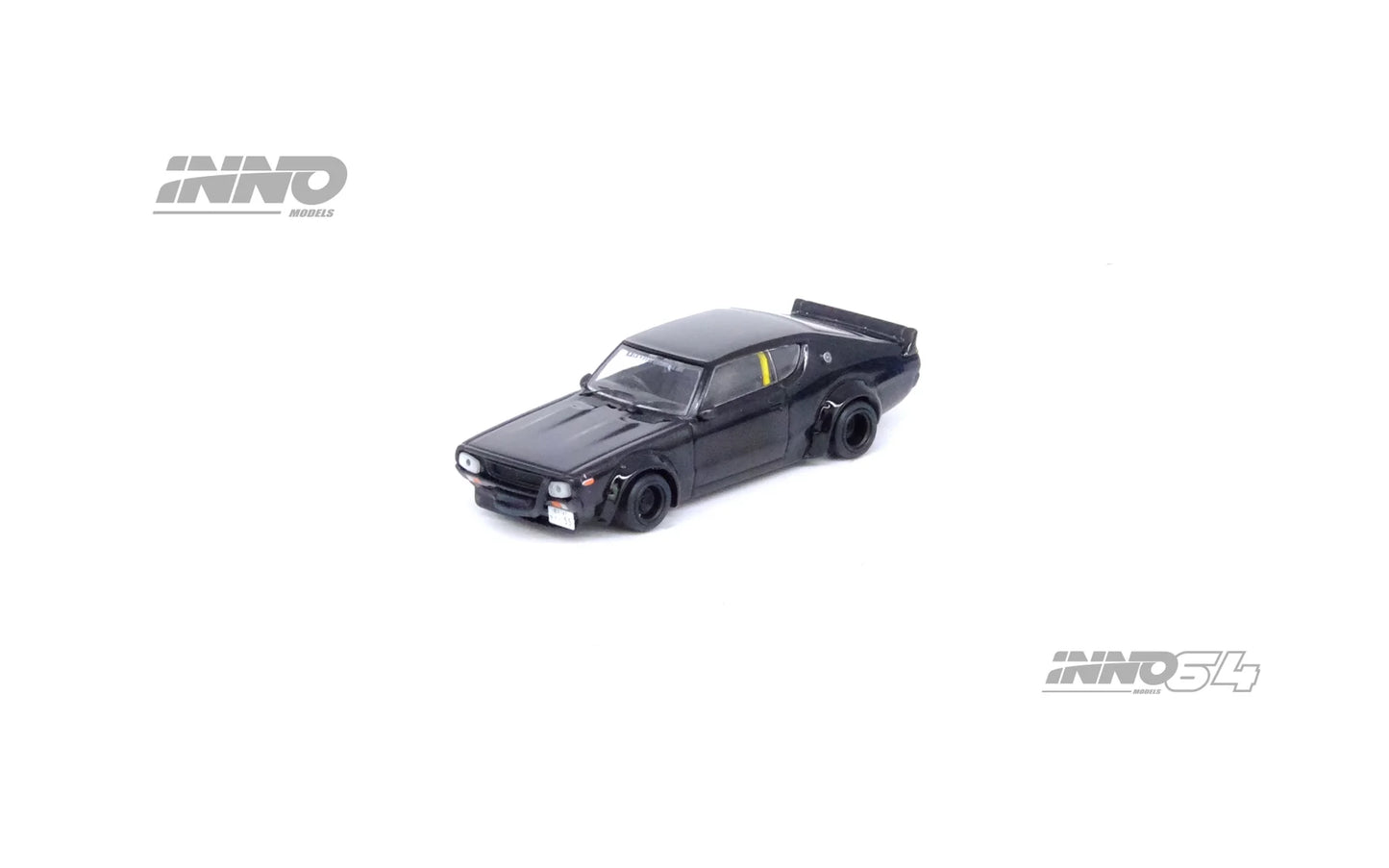 Inno64 1/64 LB Works Nissan Skyline 2000 GT-R (KPGC110) Kenmeri Black