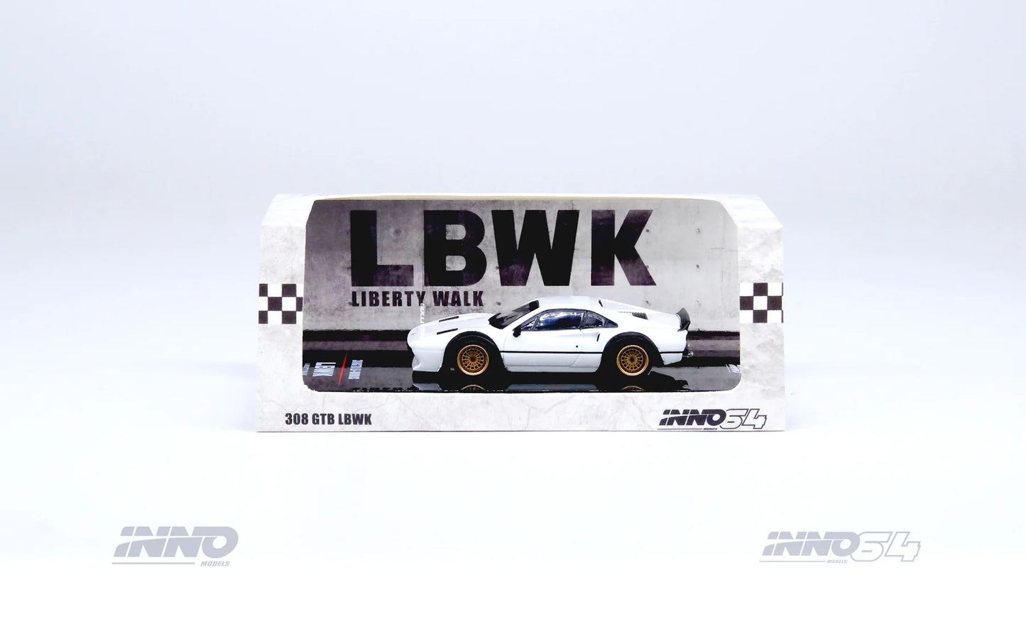 Inno64 1/64 LBWK 308 GTB White