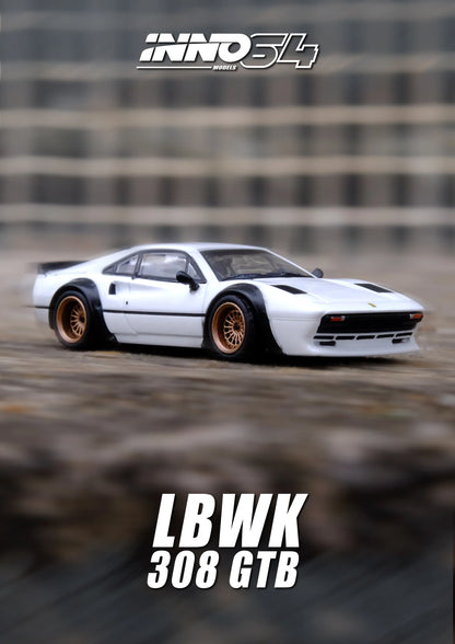 Inno64 1/64 LBWK 308 GTB White