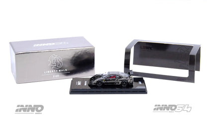 Inno64 1/64 Ferrari Liberty Walk F40 Chrome Black