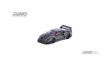 Inno64 1/64 Ferrari Liberty Walk F40 Chrome Black