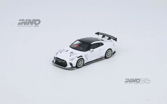 Inno64 1/64 Nissan GT-R (r35) Top Secret Tokyo Auto Salon 2021 White