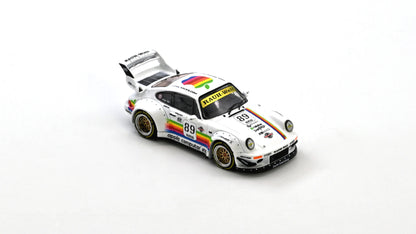 Inno64 1/64 Porsche RWB 930 #89 Apple Livery White - IN64-RWB930-APPLE