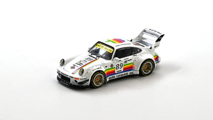 Inno64 1/64 Porsche RWB 930 #89 Apple Livery White - IN64-RWB930-APPLE