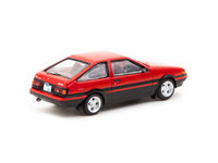 Tarmac Works x J Collection 1/64 J Collection Toyota Sprinter Trueno (AE86) Red/Black