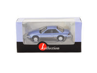 Tarmac Works x J Collection 1/64 Nissan Silvia S13 Blue/Grey - GLOBAL64