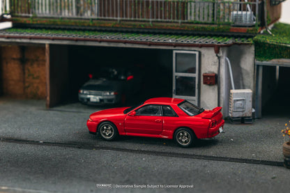 Tarmac Works x J Collection 1/64 Nissan Skyline GT-R (BNR32) Red