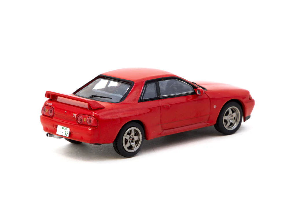 Tarmac Works x J Collection 1/64 Nissan Skyline GT-R (BNR32) Red