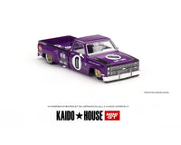 Kaido House x Mini GT 1/64 Chevrolet Silverado Dually KAIDO V1 Purple