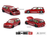 Mini GT x Kaido House 1/64 Honda Civic (EF) Kaido Works V2 Red