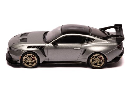 IXO Models 1/18 Ford Mustang GTD 2025 Metallic Grey - IXOSPMCG18576