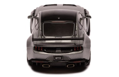 IXO Models 1/18 Ford Mustang GTD 2025 Metallic Grey - IXOSPMCG18576