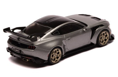IXO Models 1/18 Ford Mustang GTD 2025 Metallic Grey - IXOSPMCG18576
