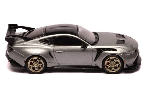 IXO Models 1/18 Ford Mustang GTD 2025 Metallic Grey - IXOSPMCG18576