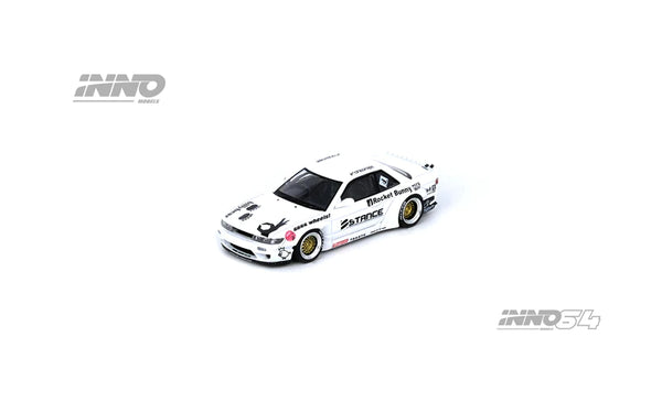 Inno64 1/64 Nissan Silvia S13 (V2) Pandem Rocket Bunny White