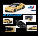 BBR Models 1/64 Maserati MC20 Giallo Genio Yellow