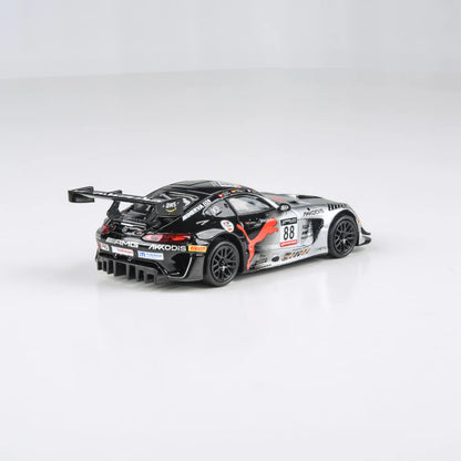 Para64 1/64 Mercedes-AMG GT3 Evo 2022 24H Spa P1 Akkodis ASP #88 Black & Silver